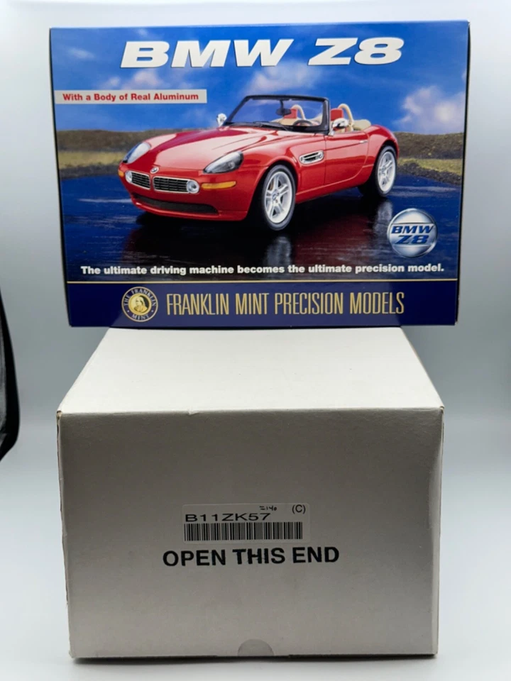 BMW Z8 2000 Franklin como nuevo, rojo, 1:24, excelente, en caja Foto 2 de 4