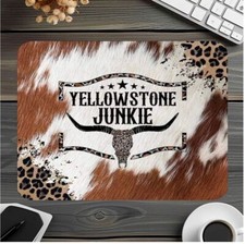 Yellowstone Junkie Mouse Pad