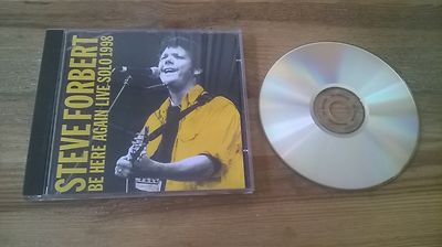 CD Rock Steve Forbert - Be Here Again Live Solo 1998 (22 Song) Promo ULFTONE jc