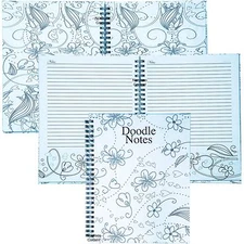 HOD78190 Doodle Notes, Adult Coloring Book For Notes, 7 x 9" ,110 Pages