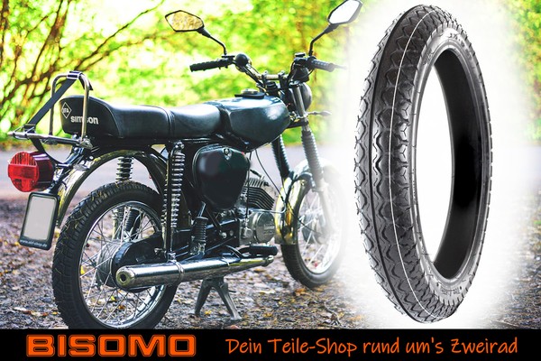 Reifen 2,75 X 16 Zoll Vee Rubber VRM-159 P46 Simson S50 S51 S70 S53 KR51 SR4-image