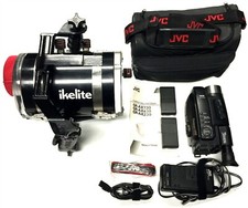 IkeLite Cylindrical Underwater Video Housing W/ Red Lens JVC GR-AX430 Camcorder