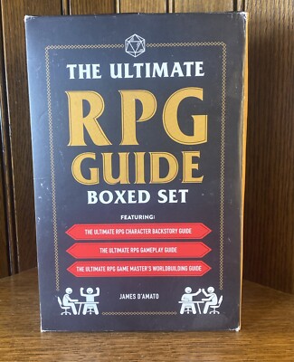 The Ultimate RPG Table Top Game Guide Boxed Beginner Worldbuilding DND WarHammer