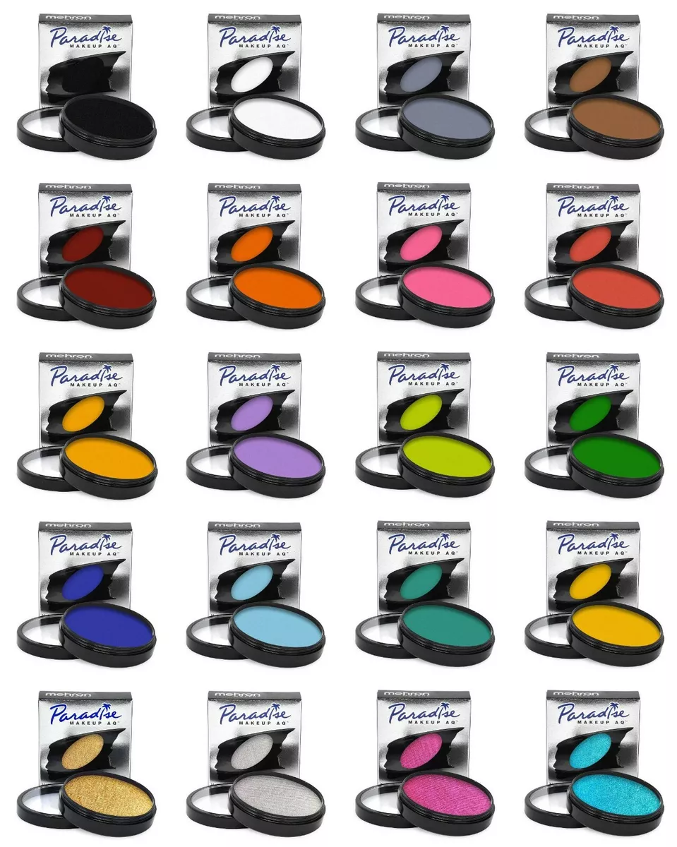 Mehron Paradise Aq Face Body Paint Cake