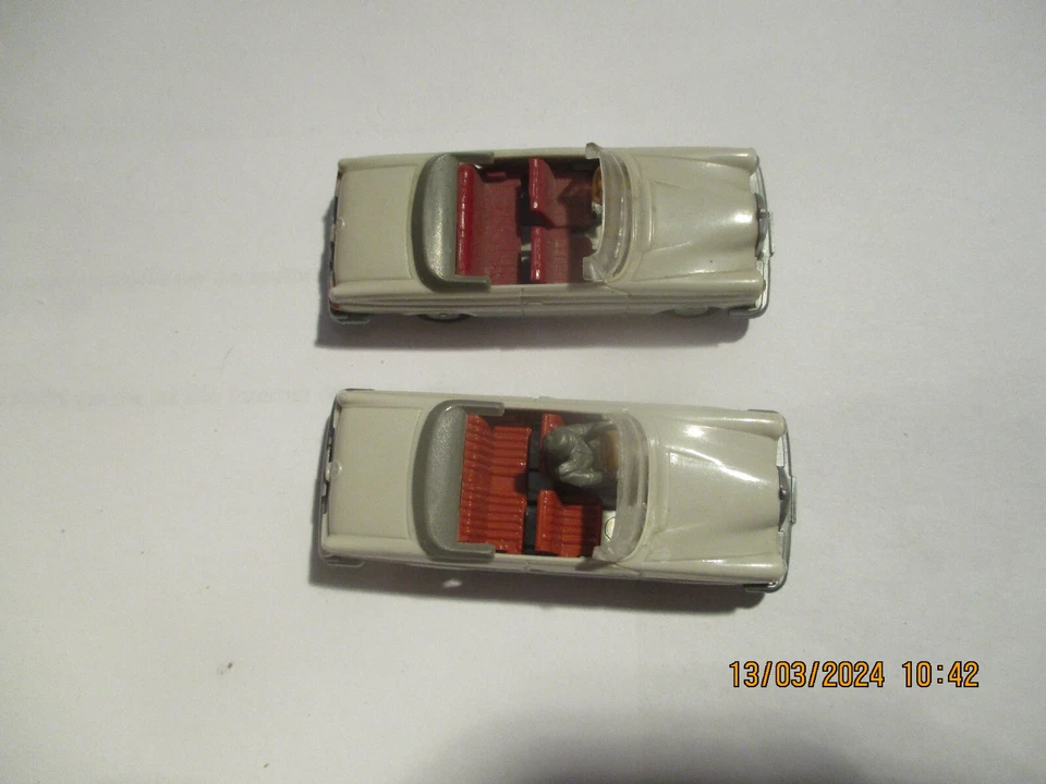 RE-WIKING - MB 280 SE CABRIOX2 - 1x153/1 OHNE FUSSR - 1x153/3MIT FUSSR - Immagine 2 di 4