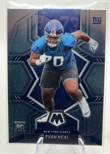 2022 Panini Mosiac Football Evan Neal #368 Base Rookie New York Giants
