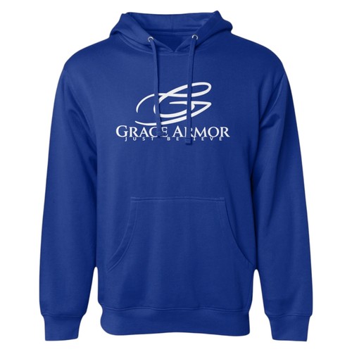 John 10:28 Blue Religious Apparel Jesus Hoodie Christian Clothing Unisex - Picture 2 of 3