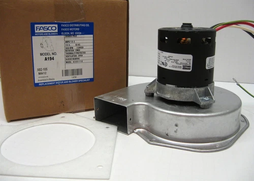 Fasco A194 Furnace Inducer Blower Motor for Trane 7021-9561 7021-9511 D330900P01