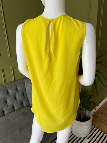 Top DKNY C talla M amarillo sin mangas - Imagen 5 de 7