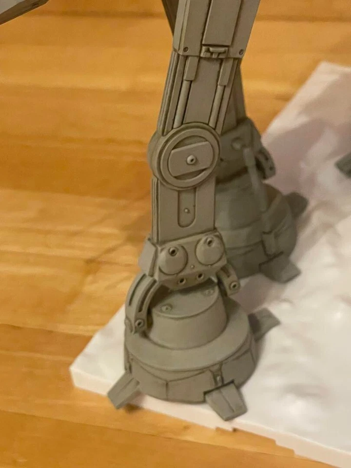 Star Wars AT-AT All Painted Top Coating 1:144 BANDAI Model Kit - Image 3 of 4