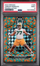 2024 Panini Mosaic Jordan Morgan Tessellation Rookie Prizm PSA 9 Packers SSP RC