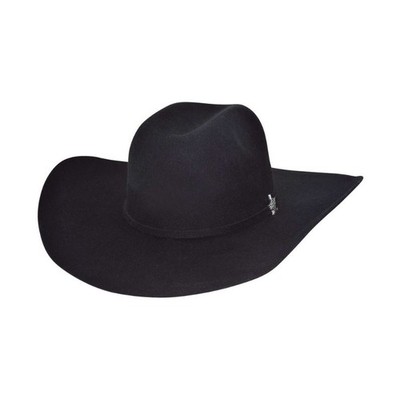 NEW BULLHIDE RESILIENT 6X 7 3/8 Large Wool Cowboy PBR Hat in (BLACK) Color