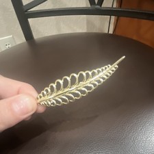 Vintage Lady Ellen Gold Hair Clip