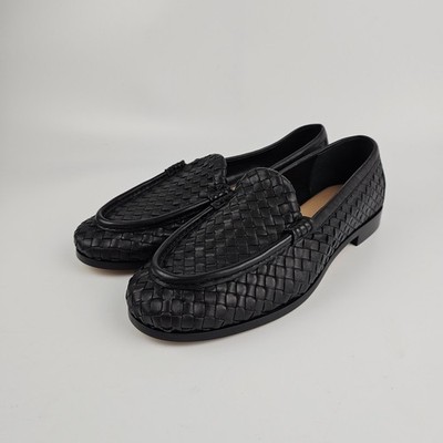 BOTTEGA VENETA Silenzio $1550 Black Loafers New & Authentic