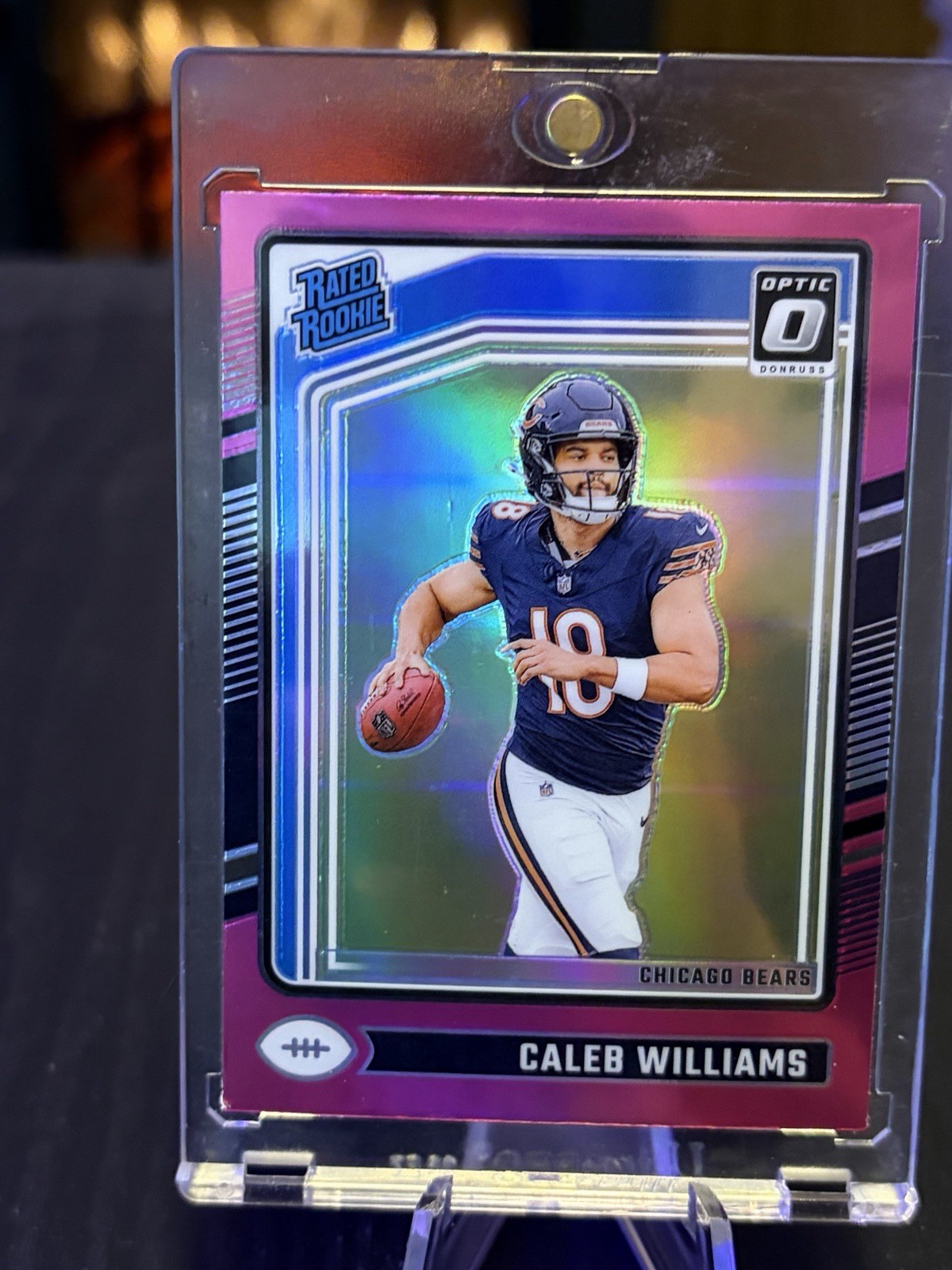 2024 Panini Donruss Optic Rated Rookie Caleb Williams #201 Pink Prizm MINT 💎