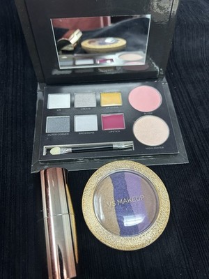 Victoria's Secret Sultry Look Kit Safari Chic Eyeshadow Sea Shells Highlighter