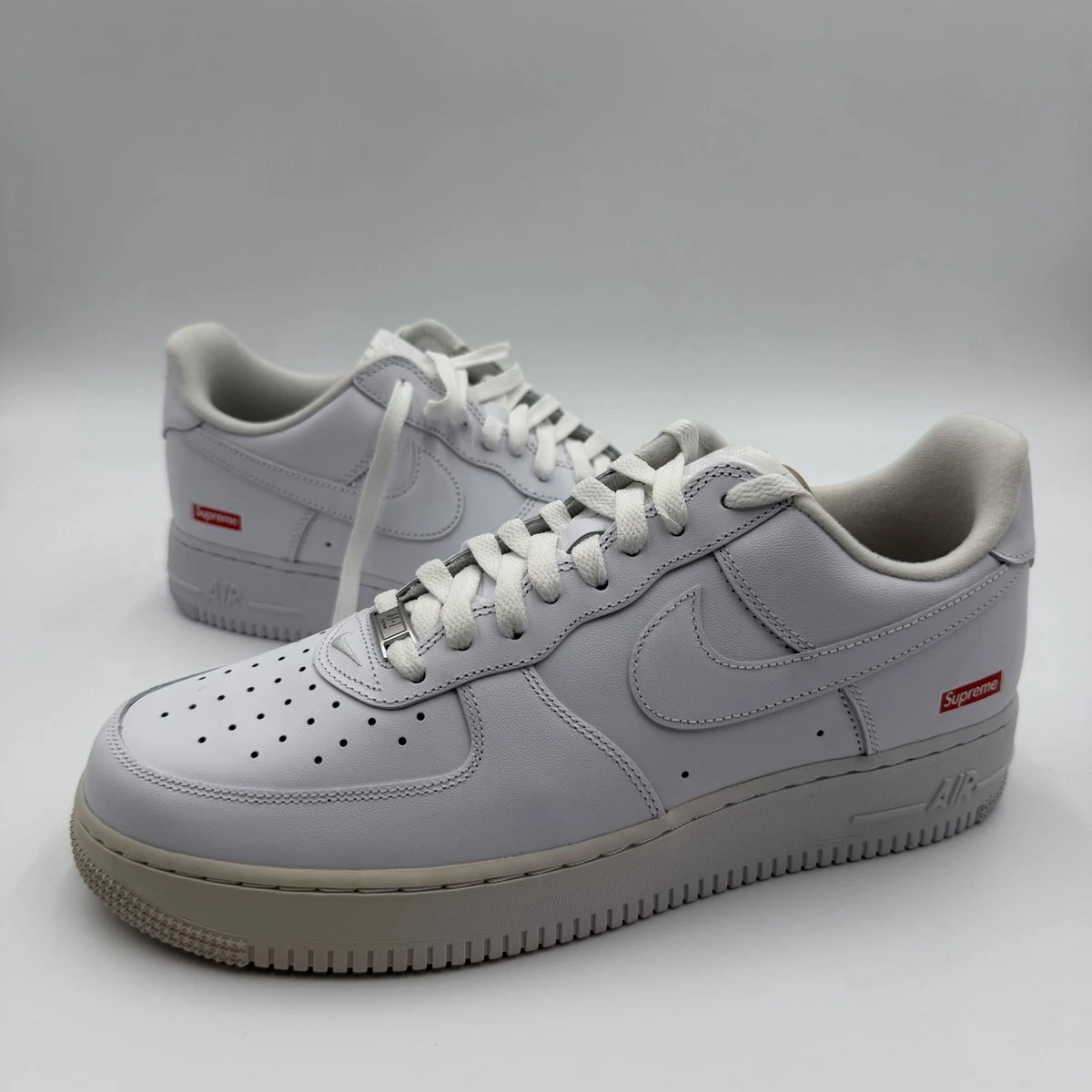 Las mejores ofertas en Nike Air Force 1 Supreme White | eBay