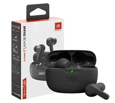 JBL Wave Beam schwarz -  In-Ear-Kopfhörer mit Deep Bass & 32 h Akkulaufzeit - Bild 1 von 3