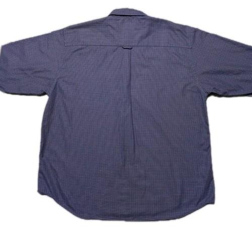 Pendleton Men’s XXL Micro Check Plaid Button Down Shirt 100% Cotton Long Sleeve - Picture 5 of 10