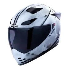 Icon Adult Domain Future Proof Helmet Full Face | XS S M L XL 2XL 3XL | Gray
