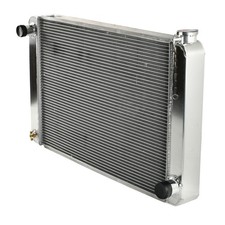 Aluminum 2 Row 31 X 19 Triple Pass Radiator With Drain Switch For Gm Chevy