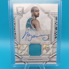Topps 2023-24 Royalty Collection Amari Bailey Relic Signatures RA-AB RC Auto