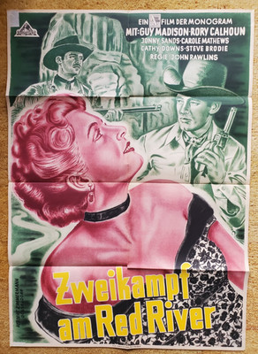 Zweikampf am Red River (Kinoplakat '49) - Rory Calhoun / Carole Mathews