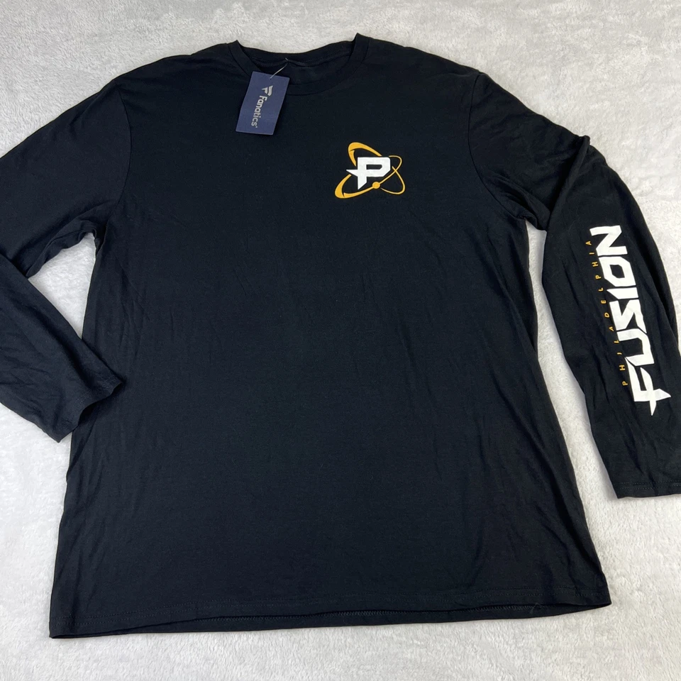 Camiseta masculina manga longa Philadelphia Fusion Fanatics L Overwatch League nova com etiquetas - Imagem 2 de 4