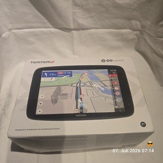 Tomtom LKW NAVI GO EXPERT 7 Zoll ..NEU .. UNBENUTZT UNBENUTZT