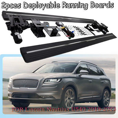Deployable Electric Running Board Side Step For  Lincoln Nautilus U540 2019-2023