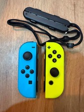 Nintendo Switch Joy Con Wireless Controllers - Blue & Yellow - FAULTY