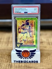 2020 Panini Flux Green Jersey /5 Anthony Edwards RC #202 PSA 9 Pop 2 Higher 0