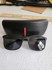 Prada Linea Rossa Sunglasses SPS 01T 56-19 With Case