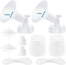Breast Pump Accessories Compatible with Spectra Replacement Pump Parts 17Mm Flan