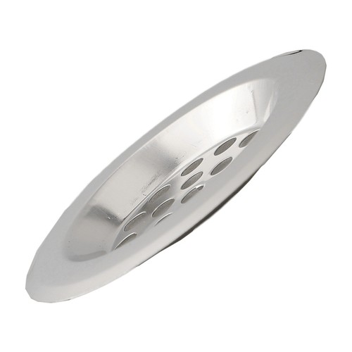 STEEL STRAINER Bath/Bathroom Sink Shower Drain Filter Cover Hair Catcher UK - Picture 20 of 48