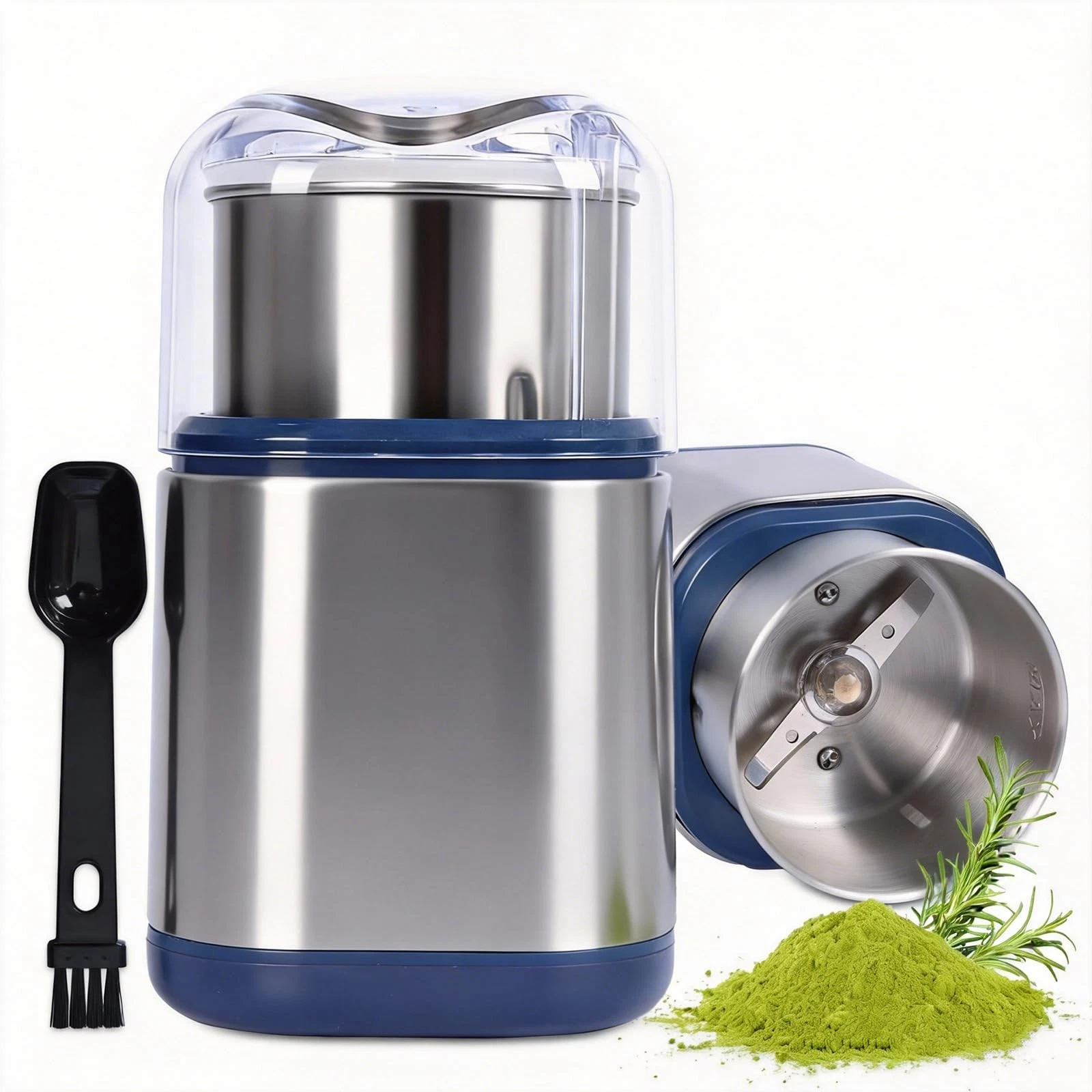 Upgraded Electric Coffee Grinder, One Touch Design Spice and Herb Grinder for...