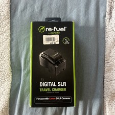 Digipower- DSLR Travel Charger For Canon Replacement Batteries LP-E6/E12/E...