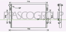 Fits Volkswagen T-Roc Radiator 2018-