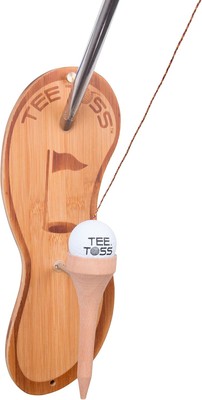 Tiki Toss Hook and Ring Toss Game for Adults & Kids,  14.5 x 6 x 1.5 - Deluxe