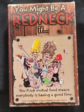 2003 Jeff Foxworthy You Might Be A Redneck If Deck of Playing Cards - Used