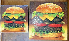 Vintage Hallmark Springbok Pass the Ketchup Cheeseburger Jigsaw Puzzle 500 pcs