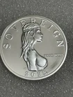 Rare! 2018 Free Will Sovereign-1 Troy Oz .999 Fine Silver In Original Packaging