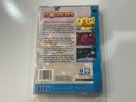 Bouncers (Sega CD 1994) CIB Complete in Box with Manual + Reg Card + Foam VG!