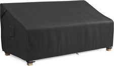 3-Seater Outdoor Couch Cover Waterproof, 80 Inch Patio Furniture Cover for Sofa,