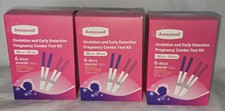Amazewell Ovulation 90 Strips Pregnancy 30 Strips Combo Test Kit EXP 2028