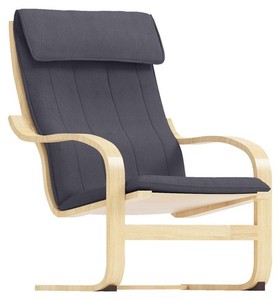 2 Fauteuils IKEA Poäng – Gris Bleu – Neufs Sous Emballage