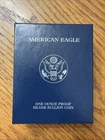 2004 American Eagle Silver Proof Dollar BOX CASE Certificate of Authenticity
