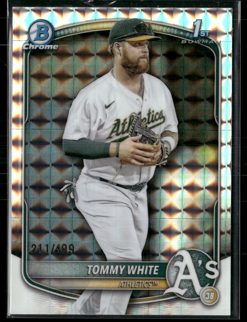 2025 Bowman Chrome #BCP-251 Tommy White Prospects Geometric #/499