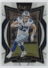 2024 Panini Select Concourse White Prizm 1/35 Jake Ferguson #64 0xh3