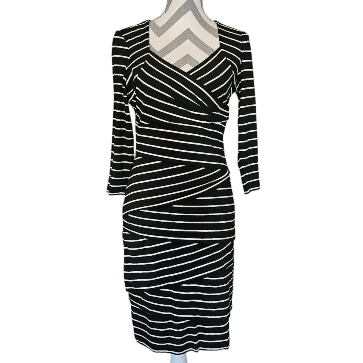 White House Black Market 3/4 Sleeve Striped Dresses for Women for sale |  eBay